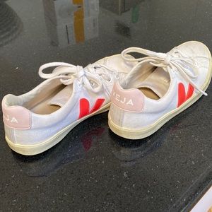 Veja Girls Sneakers Pink White size 5